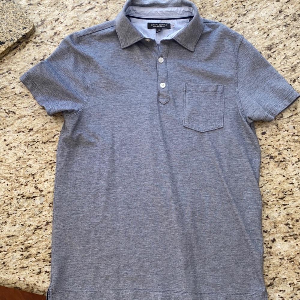 NWOT Banana Republic Performance Knit Polo